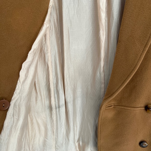 Sezane James Wool Coat Camel Size 38 - Picture 14 of 16